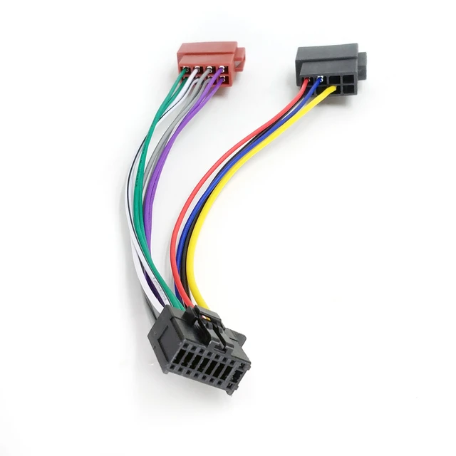 Adaptateur autoradio cable-> ISO PIONEER 16 PIN AUTOLEADS Pas Cher 