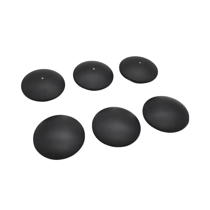100 Pieces EAS Clothing Anti-Theft Magnetic Plastic Golf Hard Label Detachable Circular Safety Sensor Label