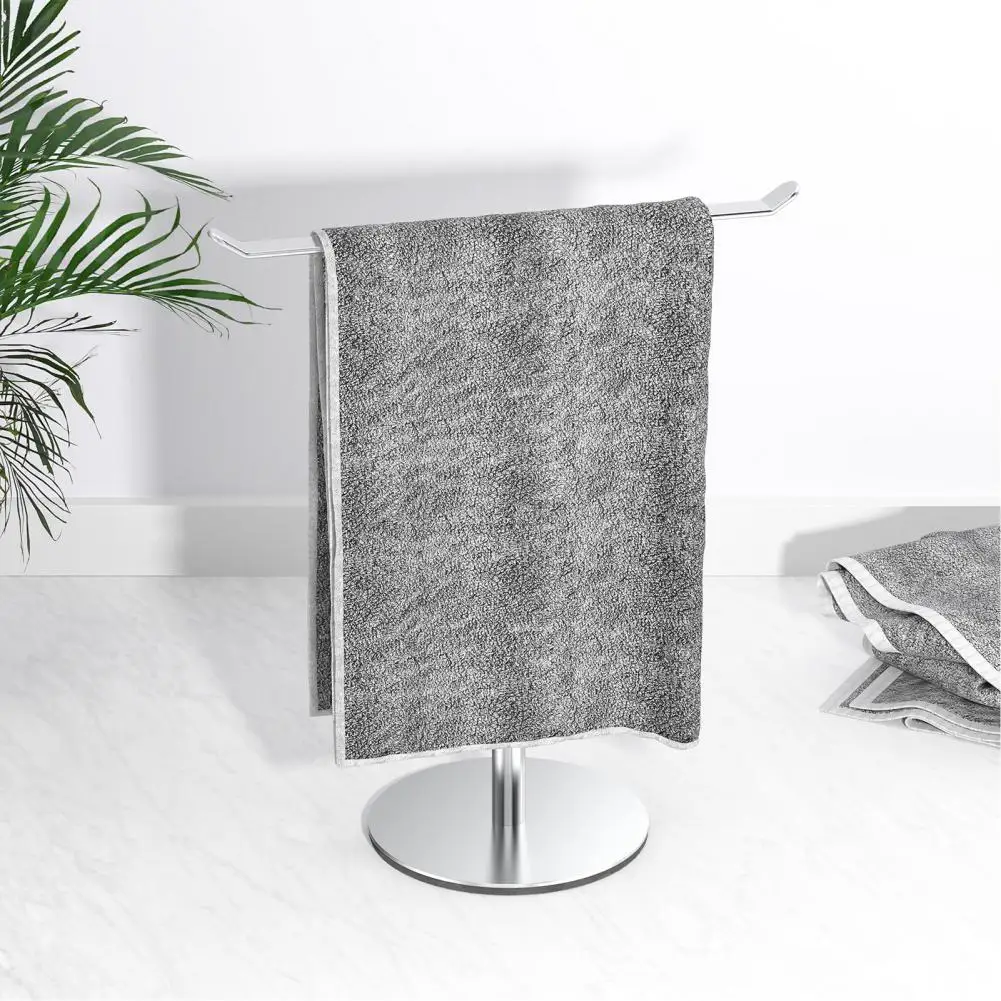 Vertical Towel Rack Towel Rack Modern Bathroom Holder with Heavy Base for Countertop Organization Easy for Hand
