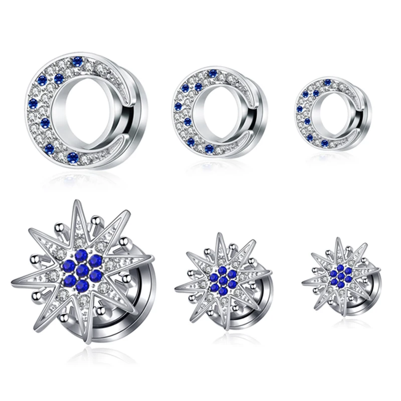 

Серьги-гвоздики из нержавеющей стали, размеры 6-16 мм