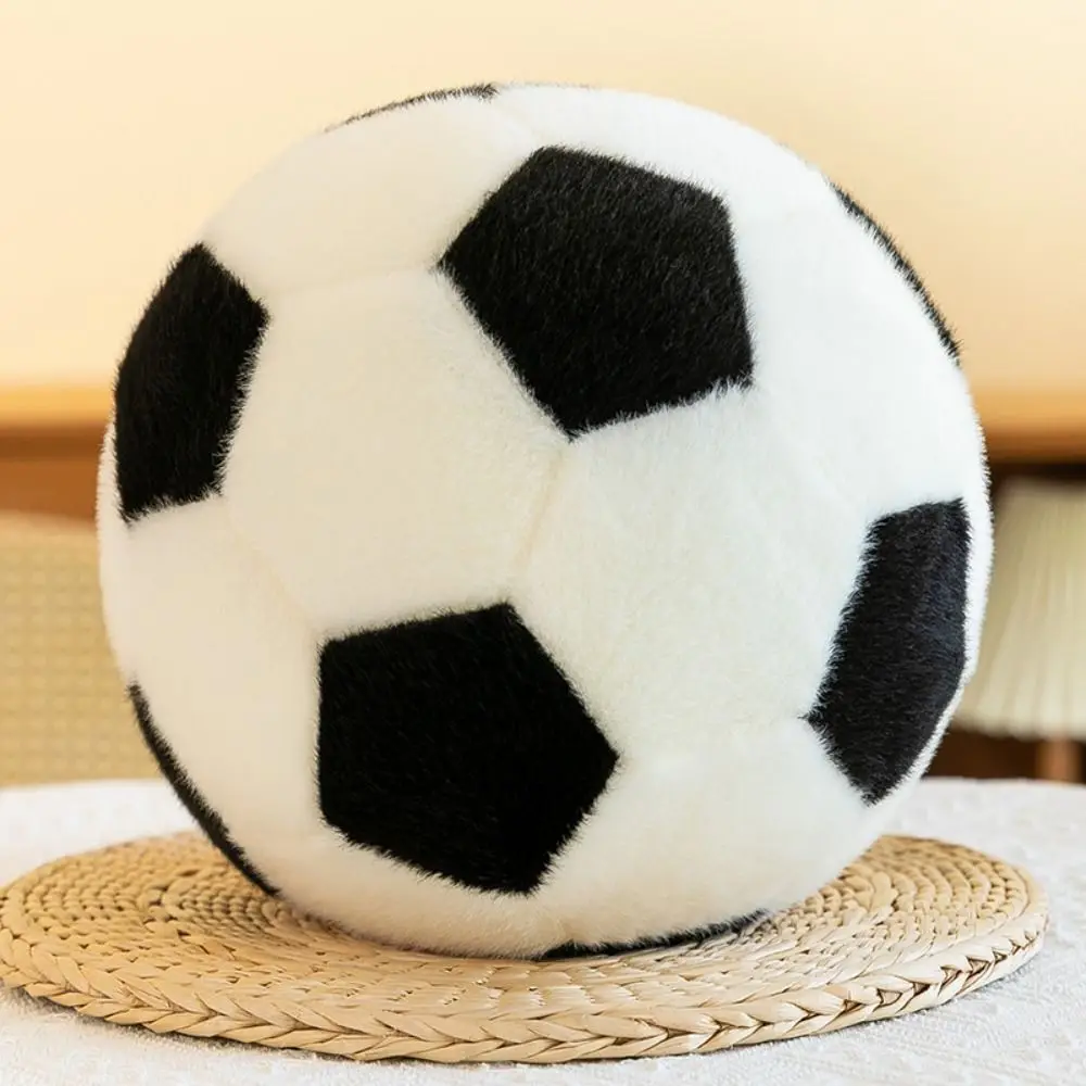 Lovely Ball Shape Soccer Ball Throw Pillow Soft Stuffed Football Throw Pillow Doll 13/20cm Ins Football Children Toys