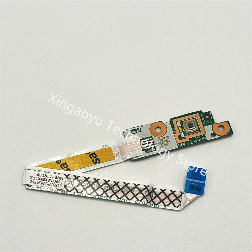 

FOR Lenovo ThinkPad L580 L590 Power Button Board W Cable 01LW244 NS-B465 100% Tested Perfectly