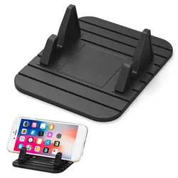 Enhanced Car Dashboard Phone Holder with HUD Design | Non - Slip Mount Stand for Safe Driving and Smartphone Compatibility | Ideal for Drop Shipping (Black)