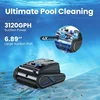 TASVAC Y50 Cordless Robotic Pool Cleaner, Waterline Cleaning, Climbing Walls, Automatic Pool Vacuum 260-Minute Battery Life 2