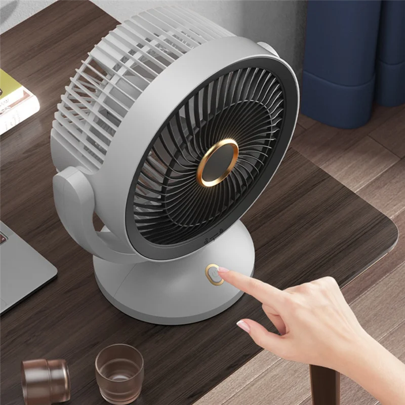 Air Conditioner Fan Kit Portable Desktop Camping Mini Mobile Silent USB Cooling Fan Set Rechargeable Household 90° Adjustable