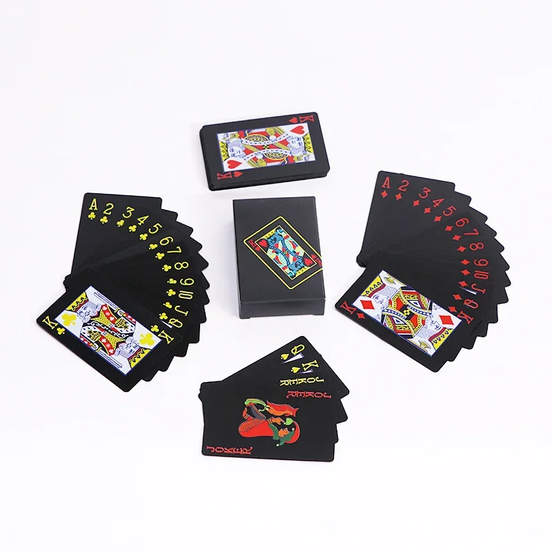 Colorful Playing Cards Frosted Waterproof Plastic 57x87mm playing cards plastic playing cards