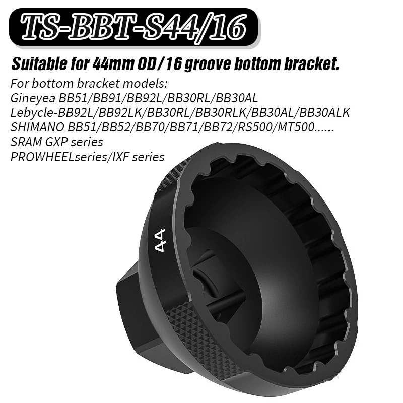 Attrezzo Rimozione Movimento Centrale Per Bici – Estrattore Bullone Autoestraente Per Guarnitura SRAM DUB