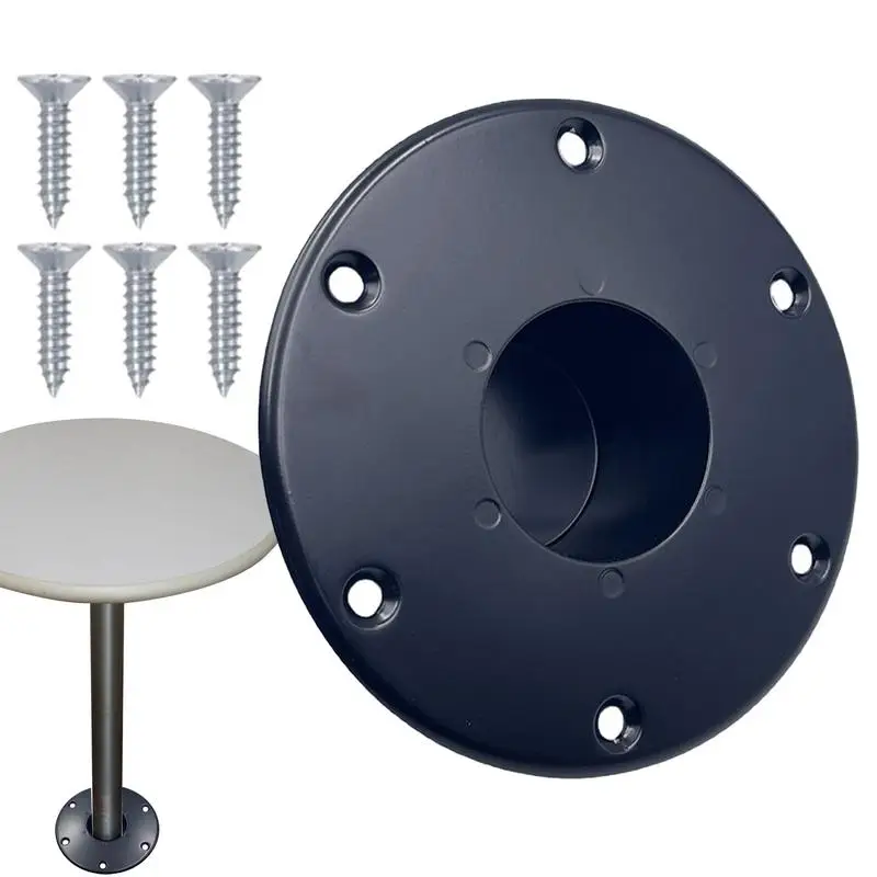 RV Table Base Mount Trailer Table Base Replacement Table Base Mount With Mounting Screws RV Table Pedestal Trailer Table Support