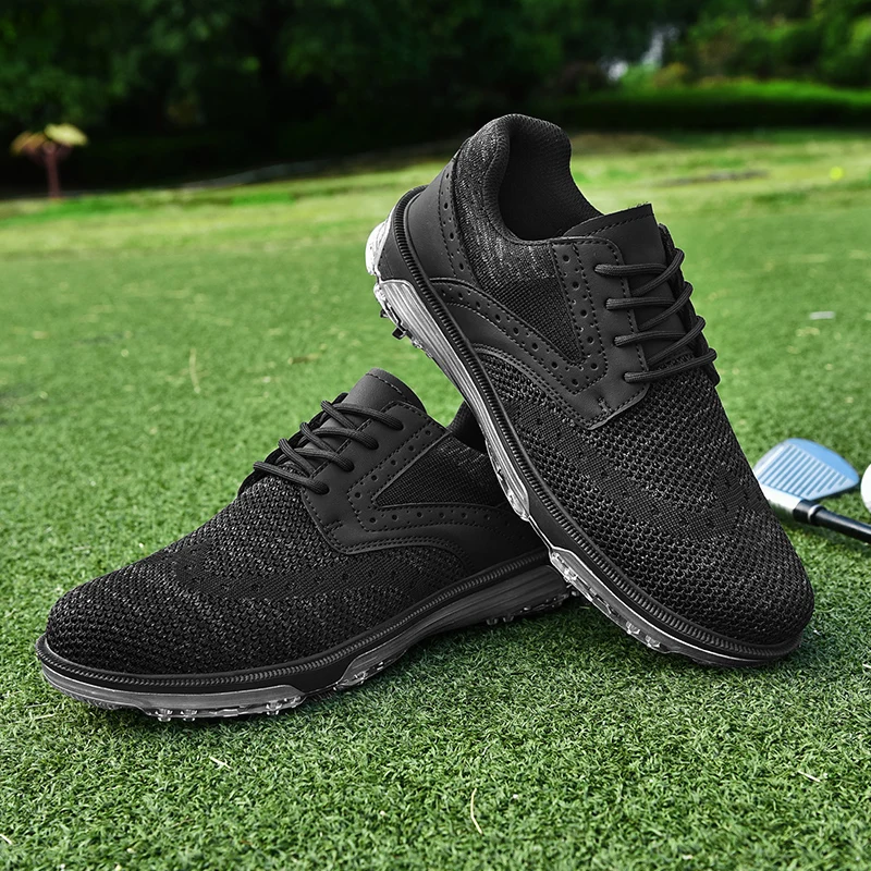 Golf Shoes Men Sneakers Golf Men Outdoor Golfing Footwear Walking Caddie Shoe Breathable Athletic