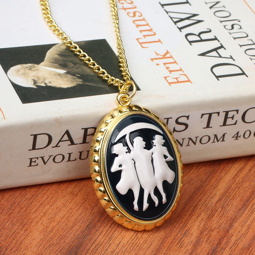 Фото Ожерелье Agatha Cameo Harkness Darkhold Diaries металлическая подвеска 5 см комикс агата реквизит для косплея Реплика такерлама №5