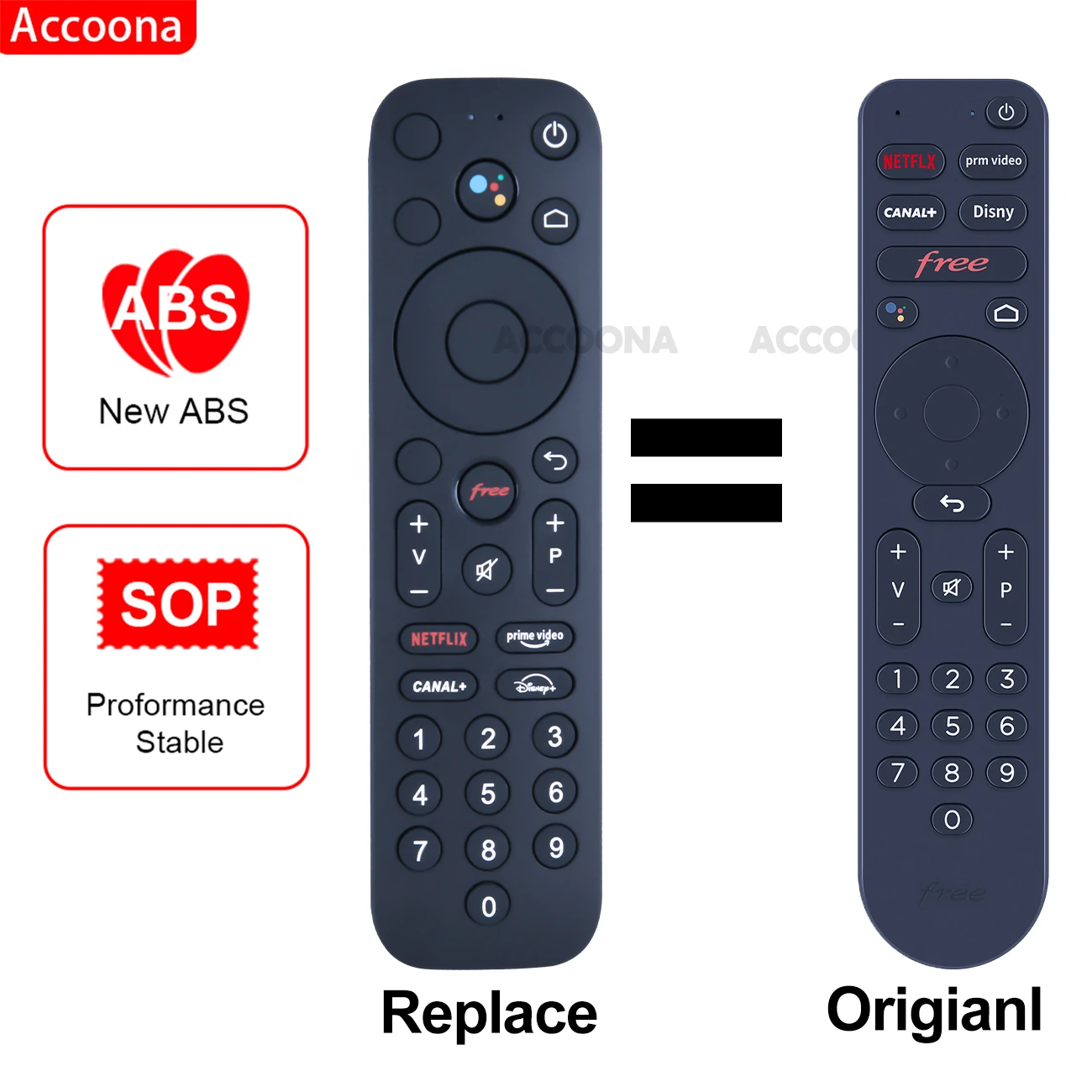 Télécommande Freebox Pop Officielle - Compatible Décodeurs Free, Noir, Portée 5-10 M (Occasion En Bon état)