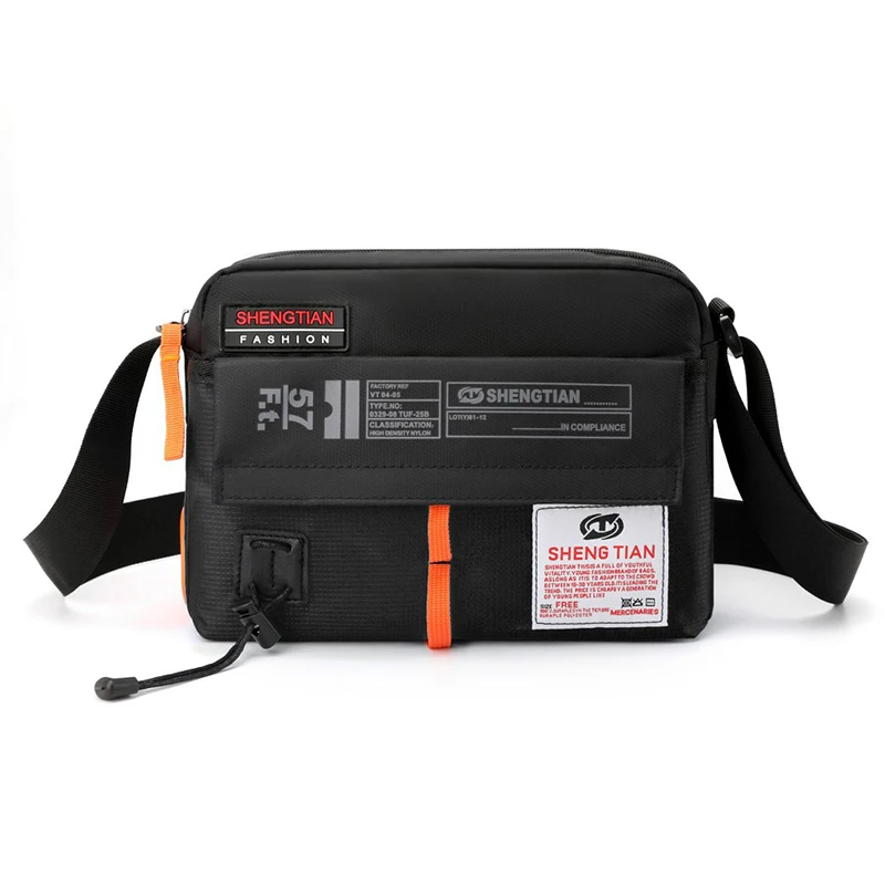 

Men's Shoulder Bag Large capacity Colorful Nylon Crossbody Bag Sport Daily Commute Wallet Travel