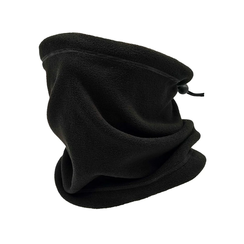 Neck Gaiter Thermal Bandana Face Cover Winter Fleece Neck Warmer Gaiter Bandana Face Mask Ear Cover Tube Scarf Skiing Snowboard Neckerchief
