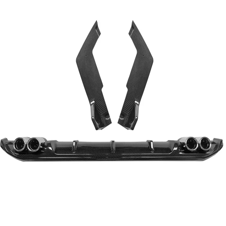

Automotive Parts ABS Plastic Rear Diffuser For 2019-2021 Toyota Corolla Rear Bumper Lip Splitter