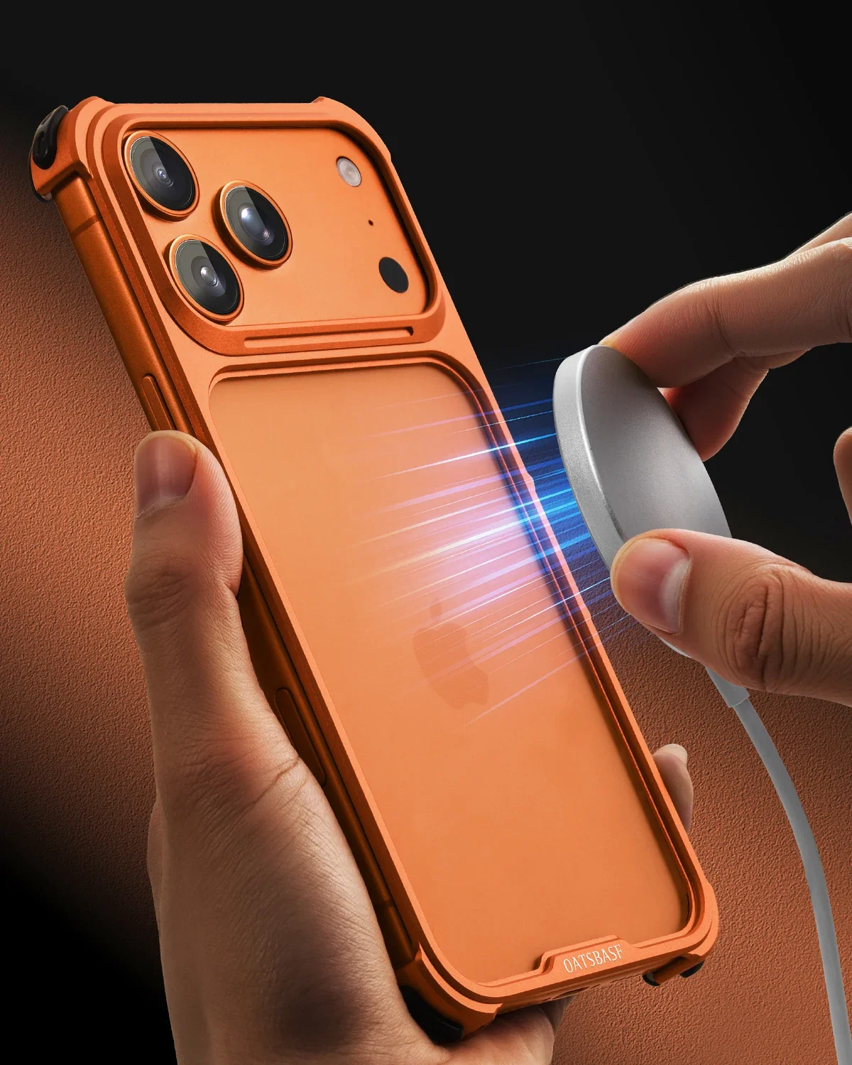 Sleek Metal Phone Case with Military-Grade Drop Protection
