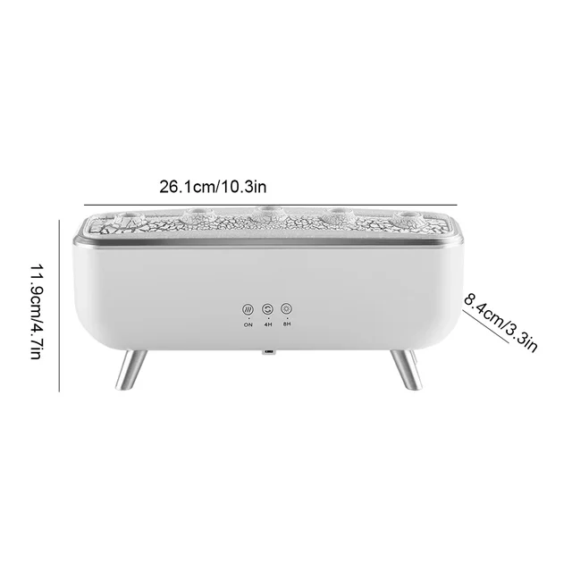 300ml Aroma Diffuser Five Nozzles Colorful Lighting Humidifier 2 Mist Modes Dancing Jellyfish Aromatherapy Diffuser for Bedroom 6