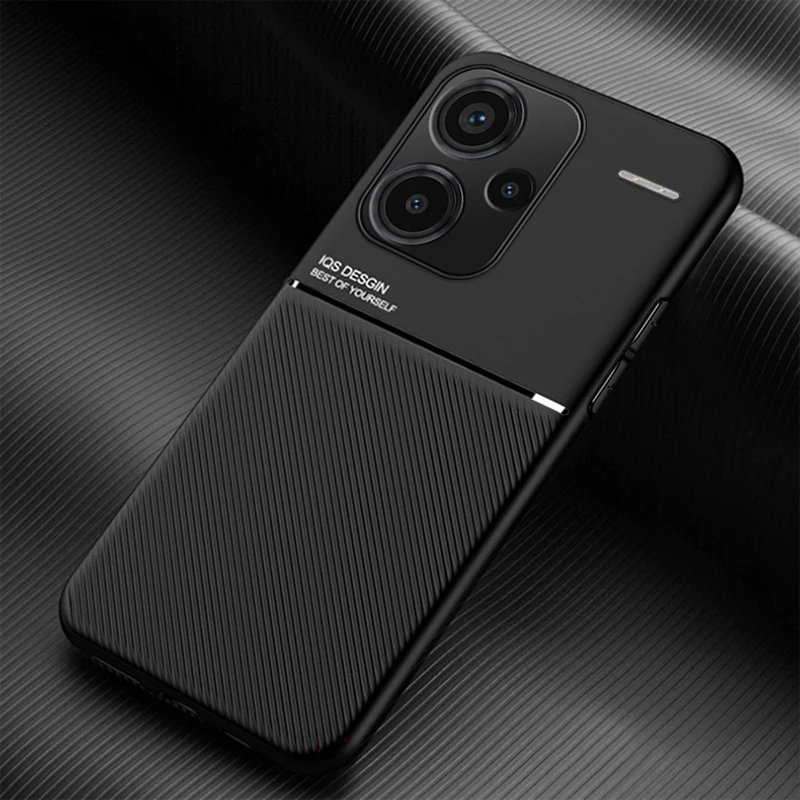 Sleek Matte UltraThin Leather Magnetic Phone Case