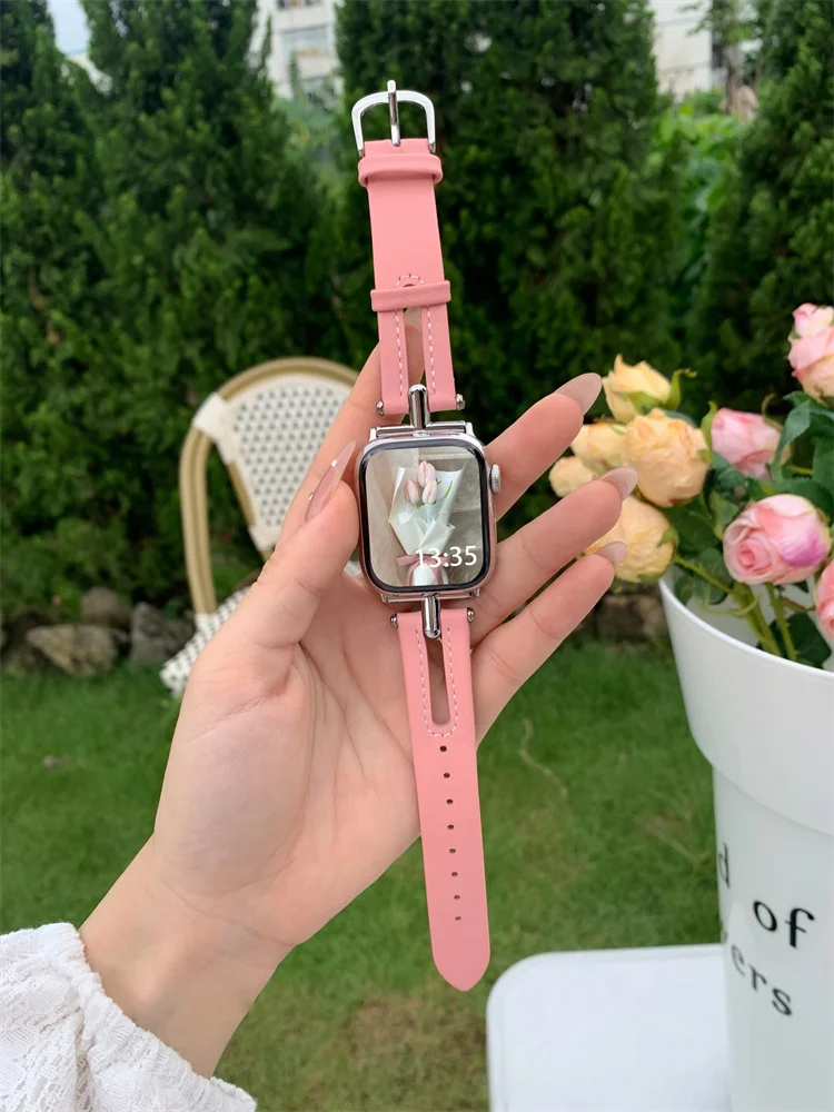 Iwatch Band Pink Citrus Apple Watch Band Tint And Shades Of Orange