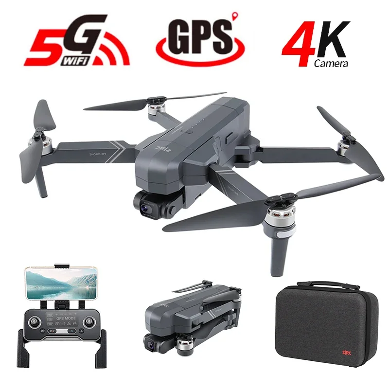 SJRC F11 Pro 4K F11s Pro 4K Camera Drone GPS 5G FPV HD 2 Axis Stabilized Gimbal EIS Professional Brushless Quadcopter RC Dron