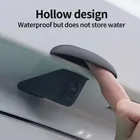 Nouvelle Housse de Protection en Silicone Anti-Pluie pour Caméra de Recul de Voiture, Pare-Pluie pour Caméra Arrière Automobile, Accessoires Auto, Protection pour Caméra de Recul 3