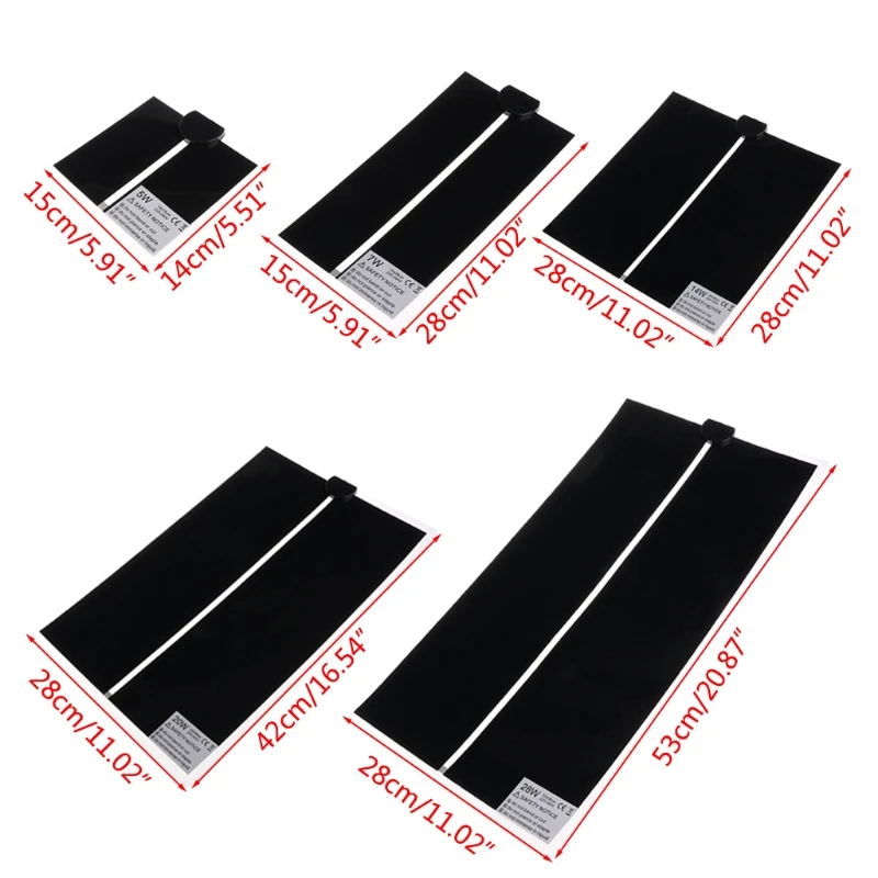 Tappetino Riscaldante Per Terrario 28W/20W/14W/7W Per Tartaruga Serpente Lucertola Per Rana Spi