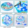 Same style children's two player battle with small characters, ice breaking and ice breaking penguin tabletop game toy 2
