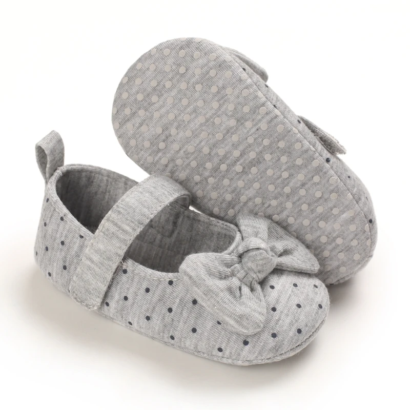 Newborn Baby Shoes Cute Princess Shoes Indoor Soft Soled Non-slip Cute Fashion Simple And Generous Baby