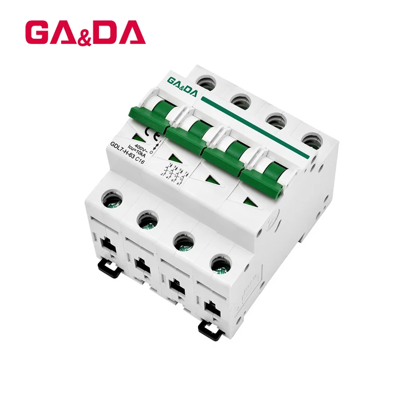 Рисунок 3 - 4p Mini MCB 16A 10ka 400v с сертификатом