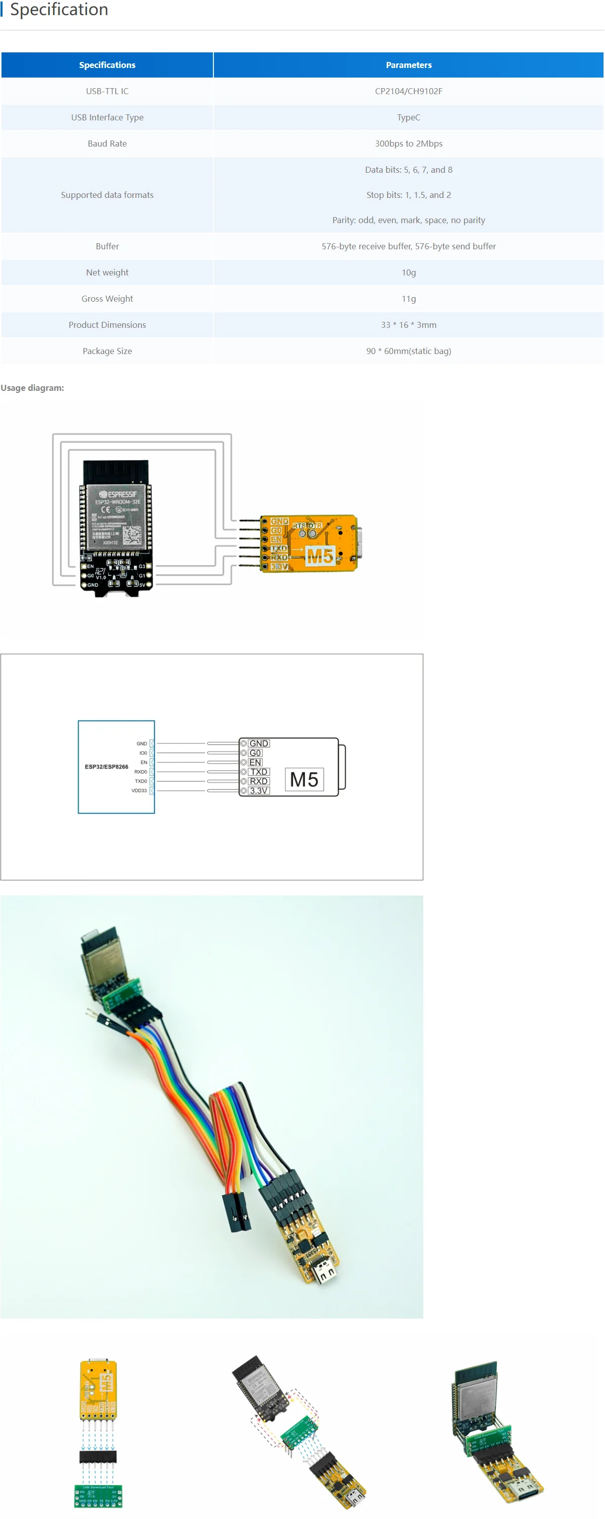 Official ESP32 Downloader Kit