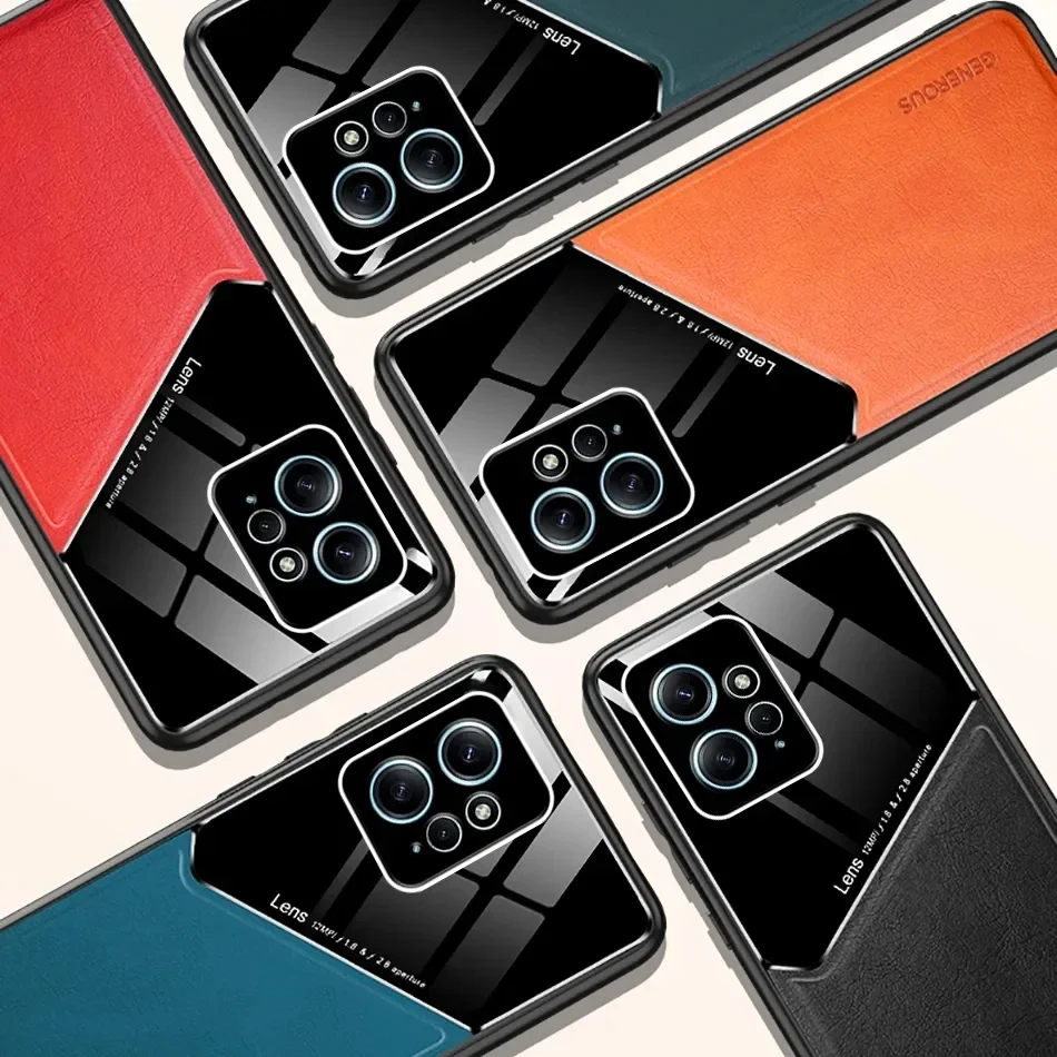 Shockproof Phone Case with Car Magnetic Holder and Protective Cover