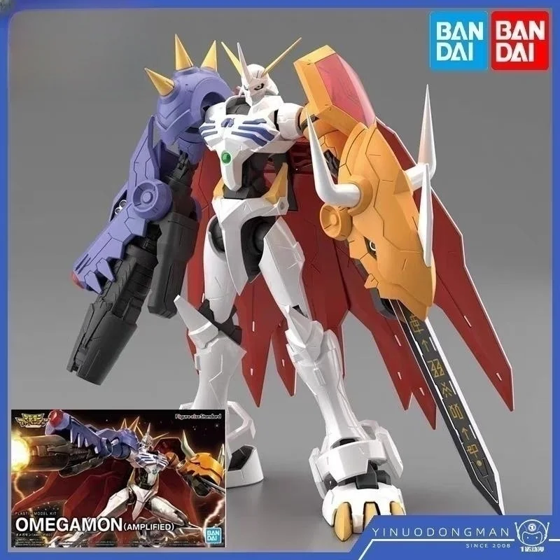 

2023 New Bandai Figure-rise Standard Digital Monster Anime Figure Assembly Omegamon Amplified Action Figure Toys Children Gifts