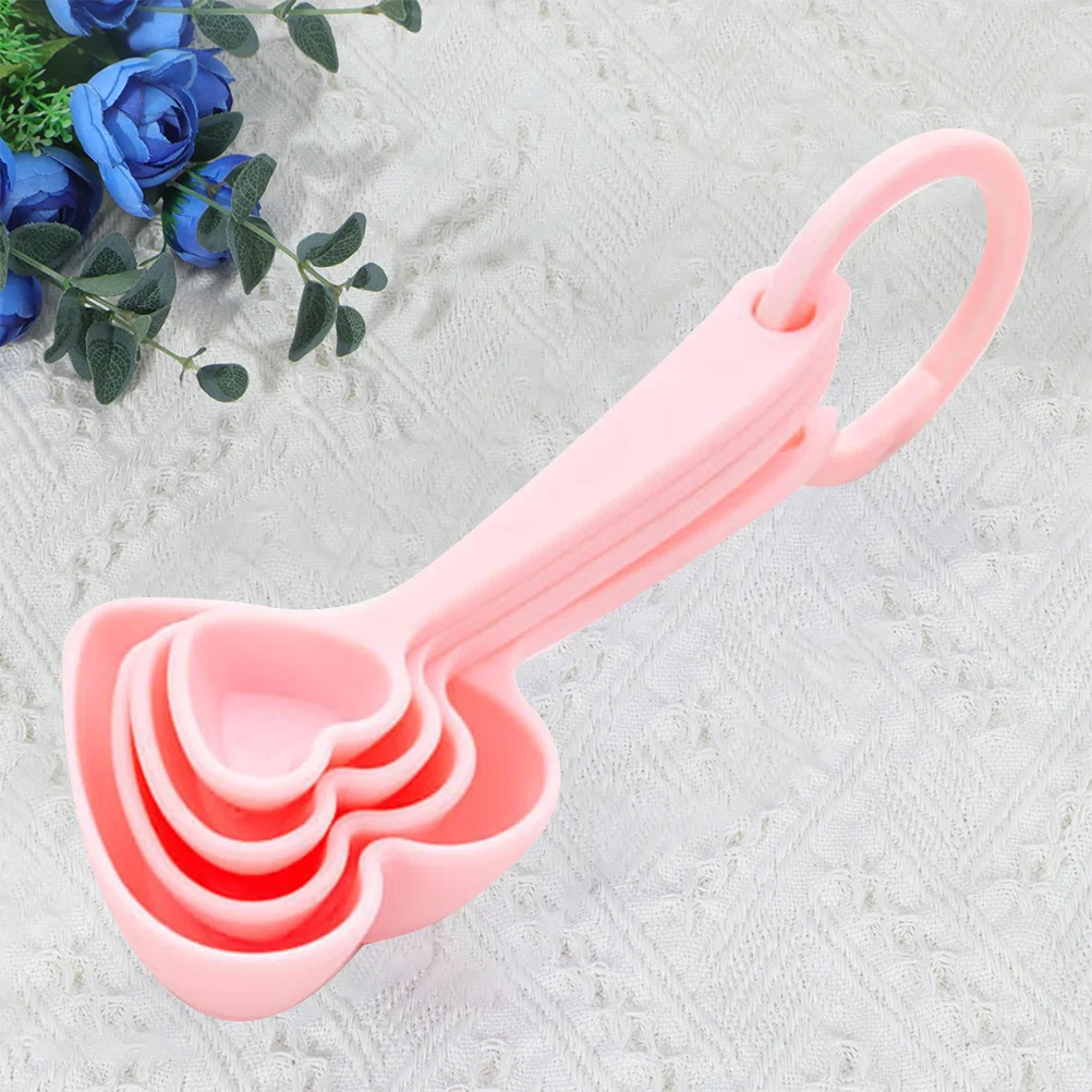 Kitchen Measuring Spoon Measuring Cups Tools Portable Plastic Coffee Sugar Scoop Kitchen Gadgets 3sets