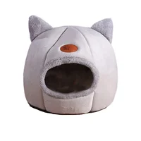 Nouveau confort de sommeil profond en hiver lit de chat tapis de glace panier petit chien maison produits animaux tente confortable grotte nid intérieur Cama Gato 6