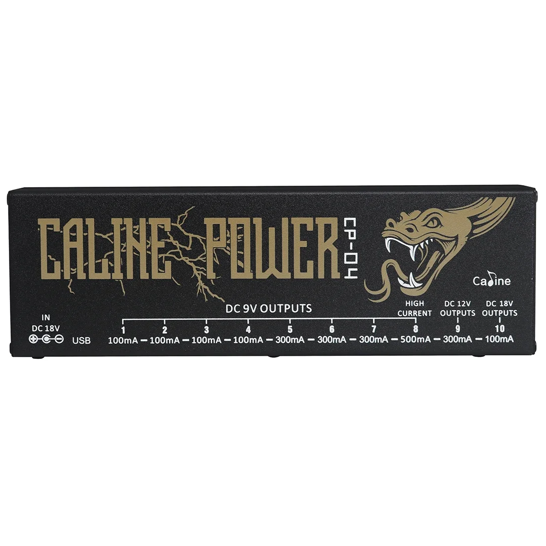 Caline CP-04 Guitar Effect Pedal 10 Channel Power Supply Circuit /Overcurrent Protection Guitar Effect Power Accessories