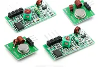 Kit de liaison de Module émetteur et récepteur RF 433Mhz, électronique intelligente, pour arduino/ARM/MCU WL, bricolage, 315MHZ/433MHZ sans fil 1