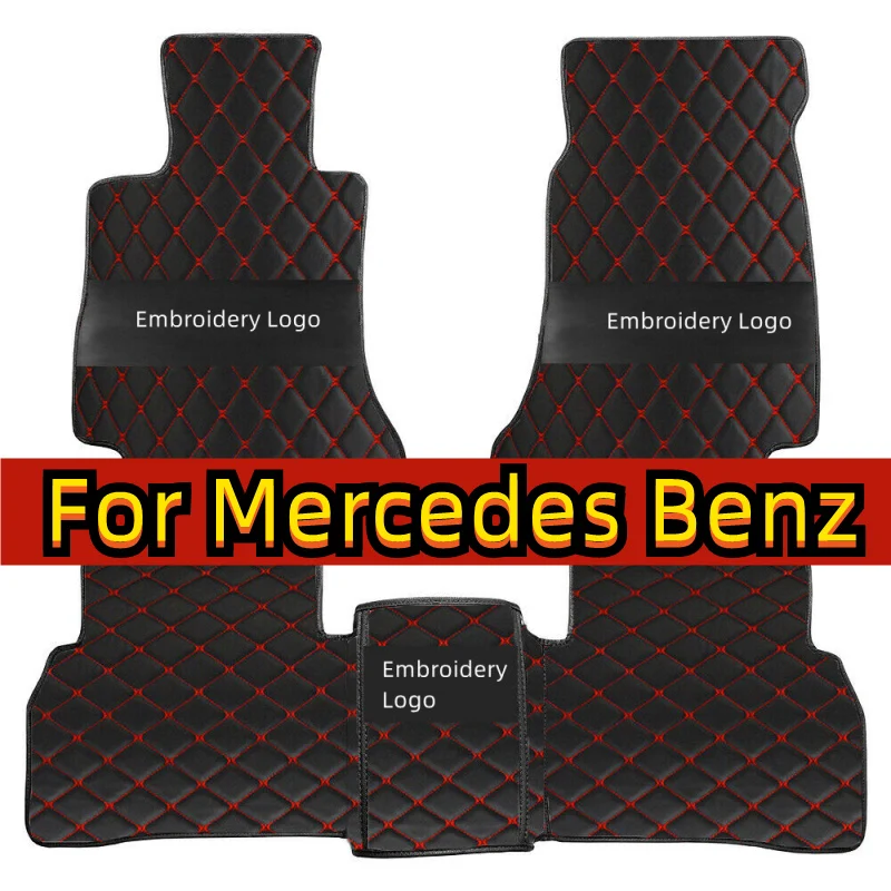 

Leather Custom Car Foot Mats for Mercedes Benz G500 G55 AMG G550 G63 AMG All Weather Automotive Carpet Cover SUV Floor Mats Rugs