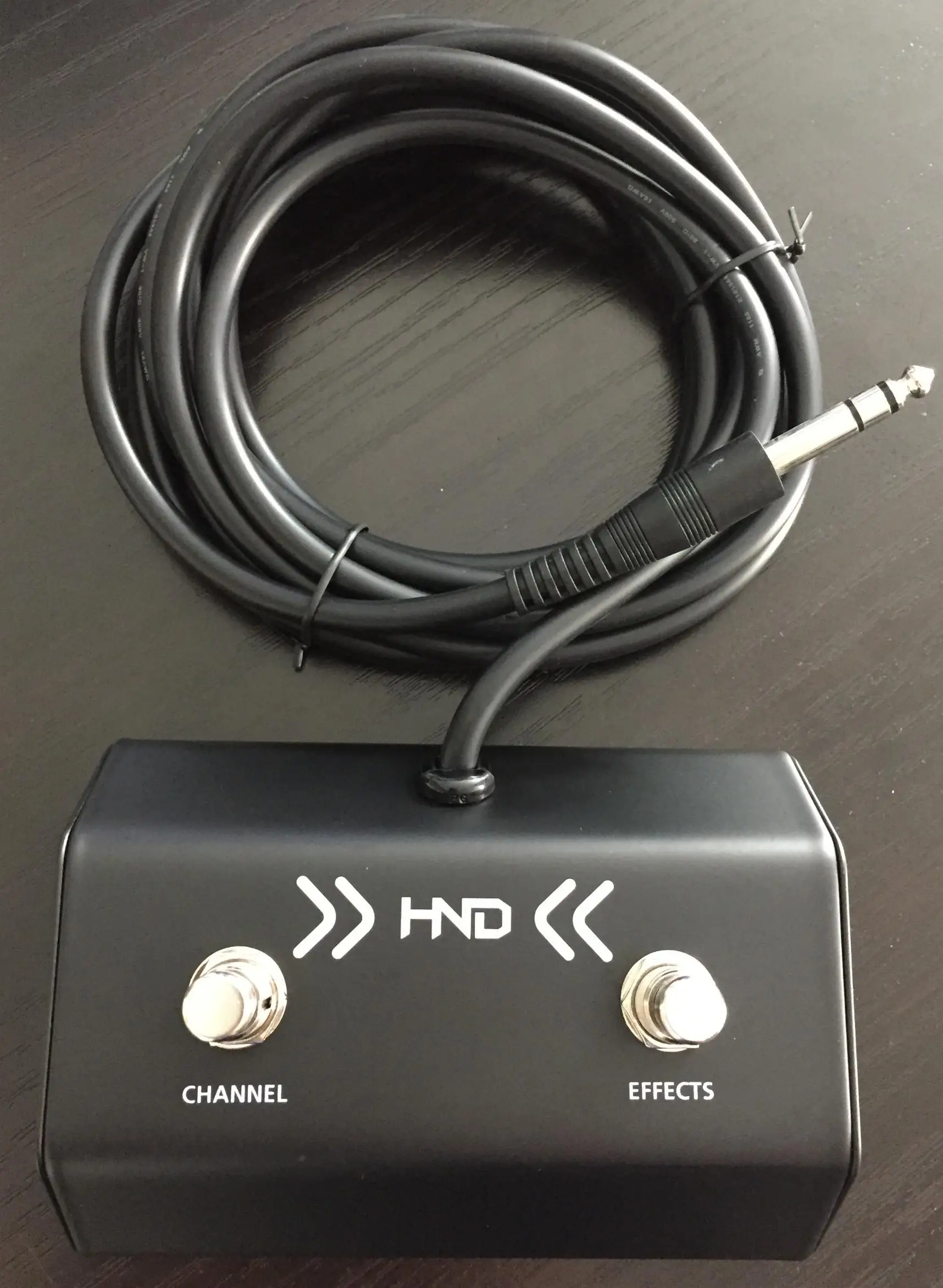 HND FS 2 Guitar amp channel switch pedal, clean/distortion channel switch, EFFECT LOOP ON/OFF
