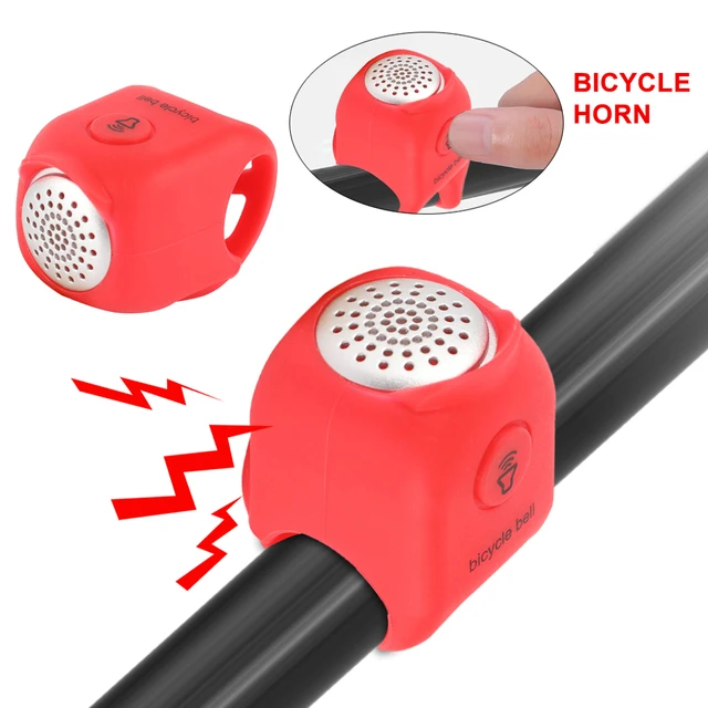 90Db Super Loud Bicycle Bell Bike Handlebar Bell MTB Horn For Safety Riding  Aluminum Alloy Handlebar