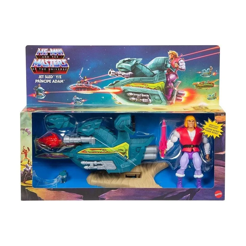 Doll Prince Adam Sky Sled Masters of the Universe Mattel GNN84 figure 15cm  CPAGPP30 - AliExpress