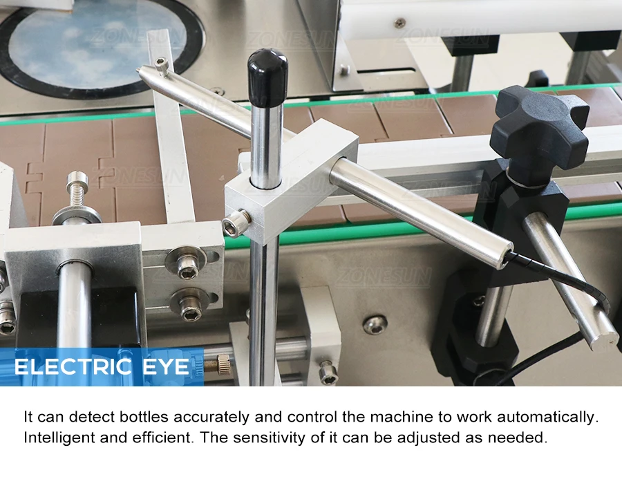 ZONESUN ZS-TB550 Automatic Round Polygonal Hexagonal Bottle Labeling Machine
