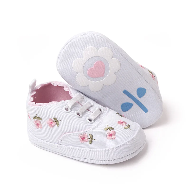 Baby Girls Cotton Shoes Retro Spring Autumn Toddlers Cotton Shoes Infant Soft Bottom First Walkers