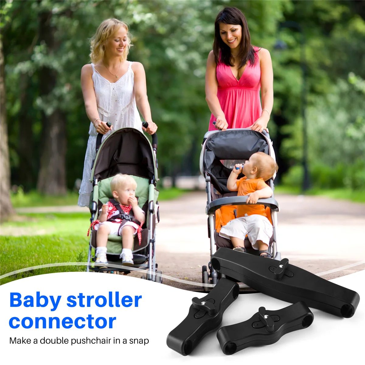 Yoyo Connect Enakshiu00ae Twin Baby Stroller Connector Universal