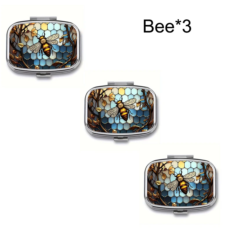 Travel Cases Lovely Colored Medicine Metal Jwelery Organizers Household Holder thumbnail 5