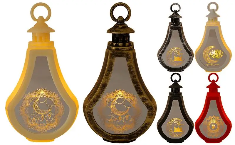 

Candle Light Decor Lamp Ornament Decor Lantern Ornament Middle Eastern style lamp Hangable candle lamp Portable Ethnic Lamp