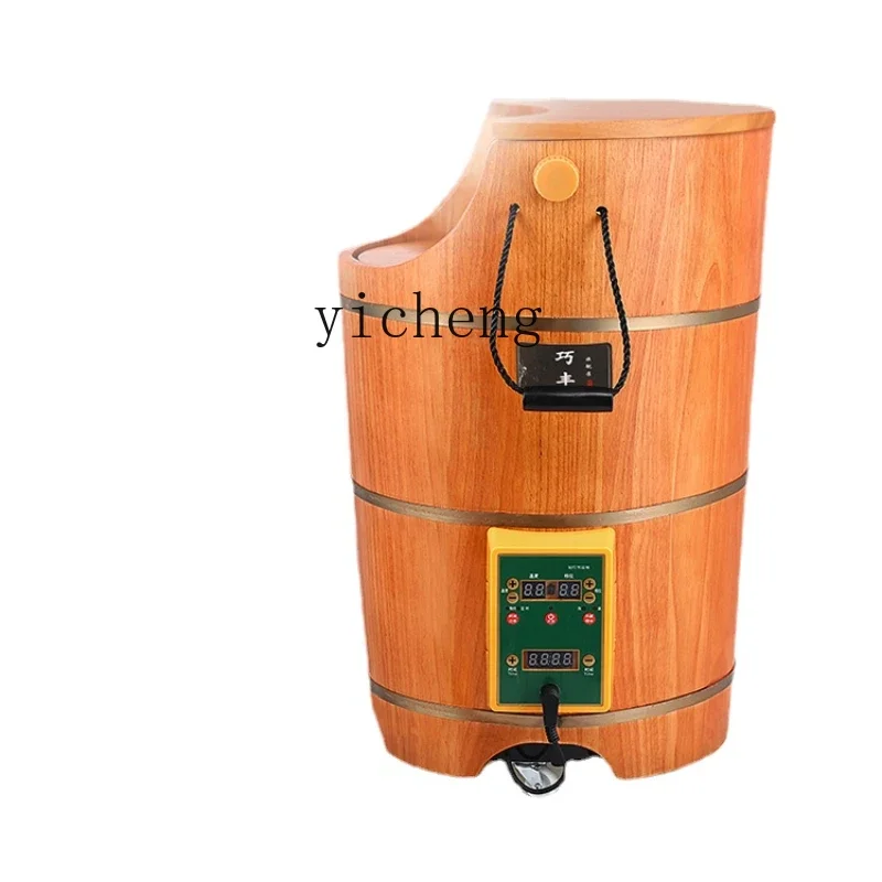 

ZK бочка для ног выше колена, автоматическая фумигация, твердая древесина, постоянная температура, ванна для ног, ванна для ног