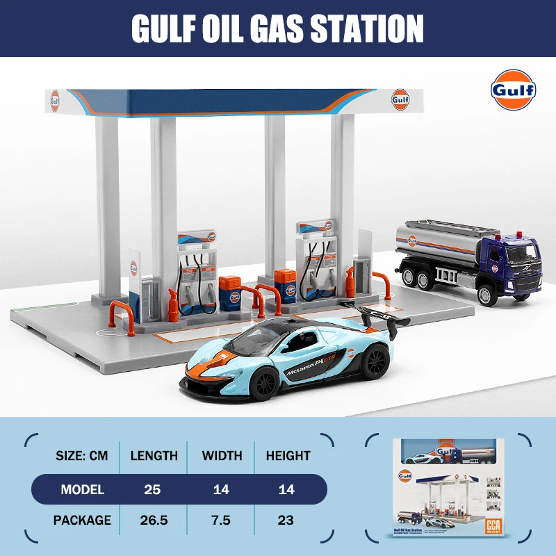 Gulf Oil Gas Station