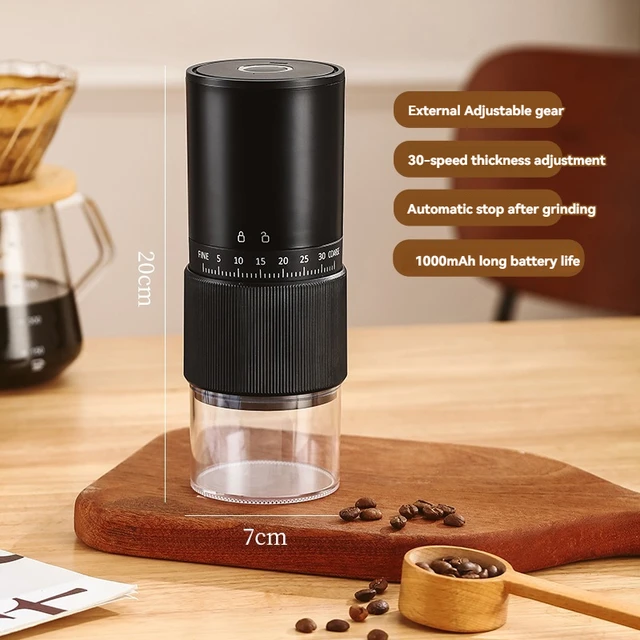 Hand Made Italian Grinder Automatic Coffee Machine Rechargeable Coffee Grinder Household Small bean Grinder Portable Grinder 1