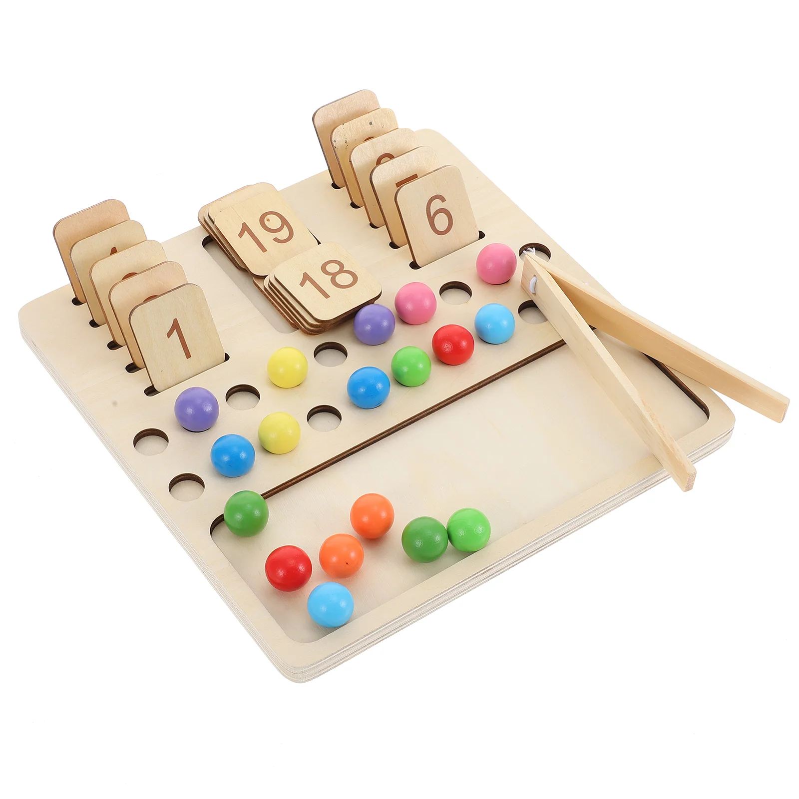 Digital Cognitive Board Toys Wooden Educational Teaching Supplies Playthings Aids Arithmetic Boards Math Learning 3d rotate slide cylinder arithmetic toys montessori math cubes kids learning juegos educativos para niños 3 4 5 6 7 10 12 años