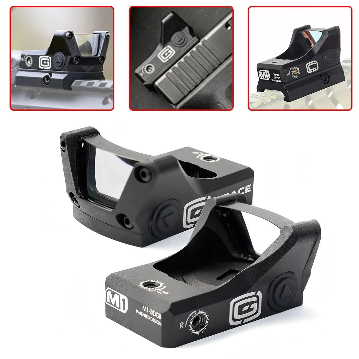 Red Green Dot Reflex Sight for Pistol Rifle Hunting