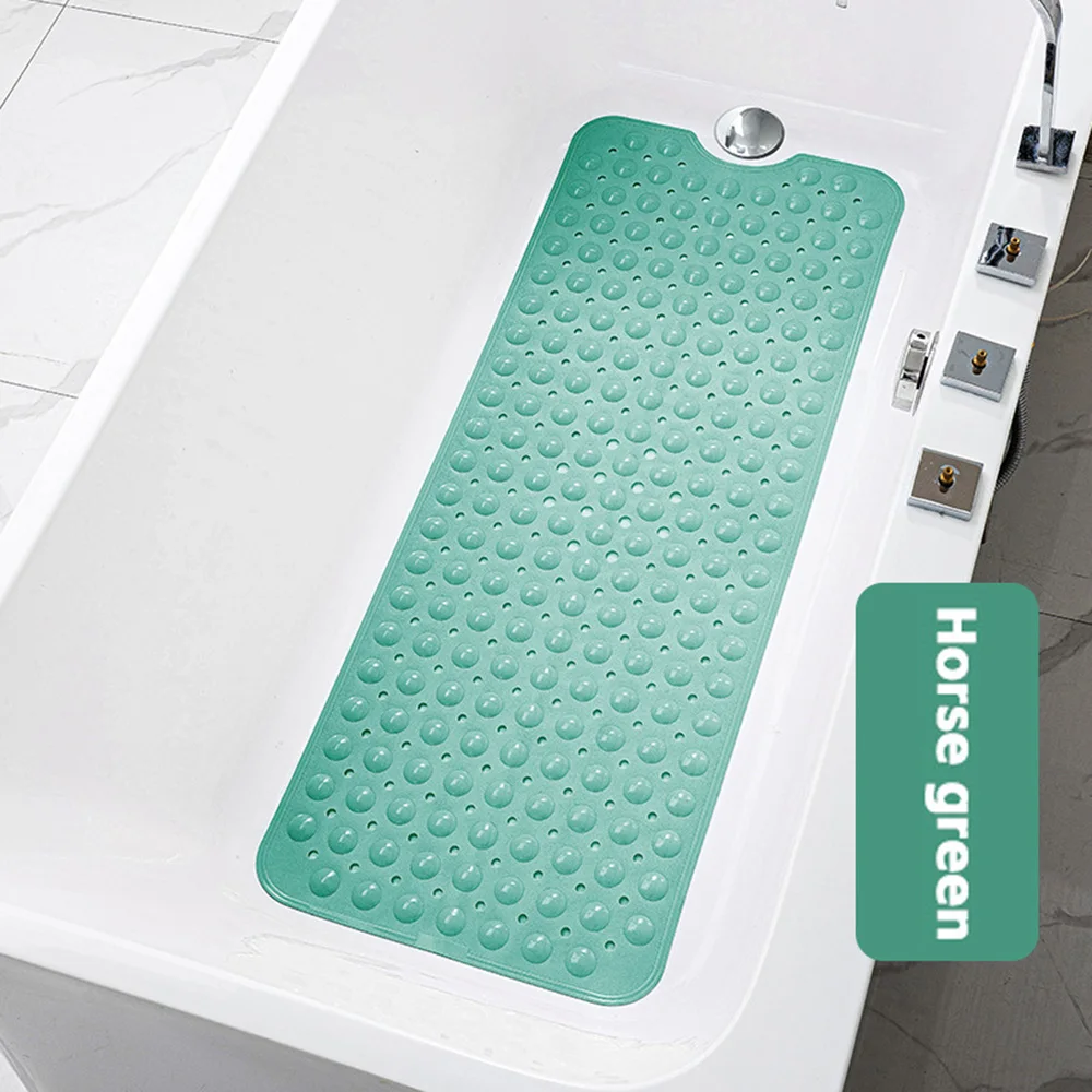 Large Non-Slip Bathroom Massage Mat - PVC Bath and Shower Comfort Mat